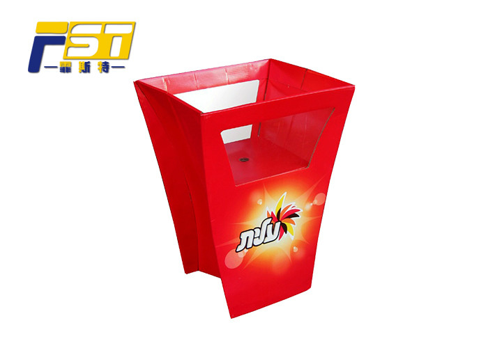Sturdy Structure Drinks Cardboard Dump Displays Stable With High Weight Capacity