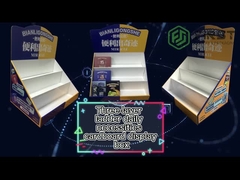 Rekupereerbaar Karton PDQ Vertoning Aangepast Logo Retail Cardboard Counter Display